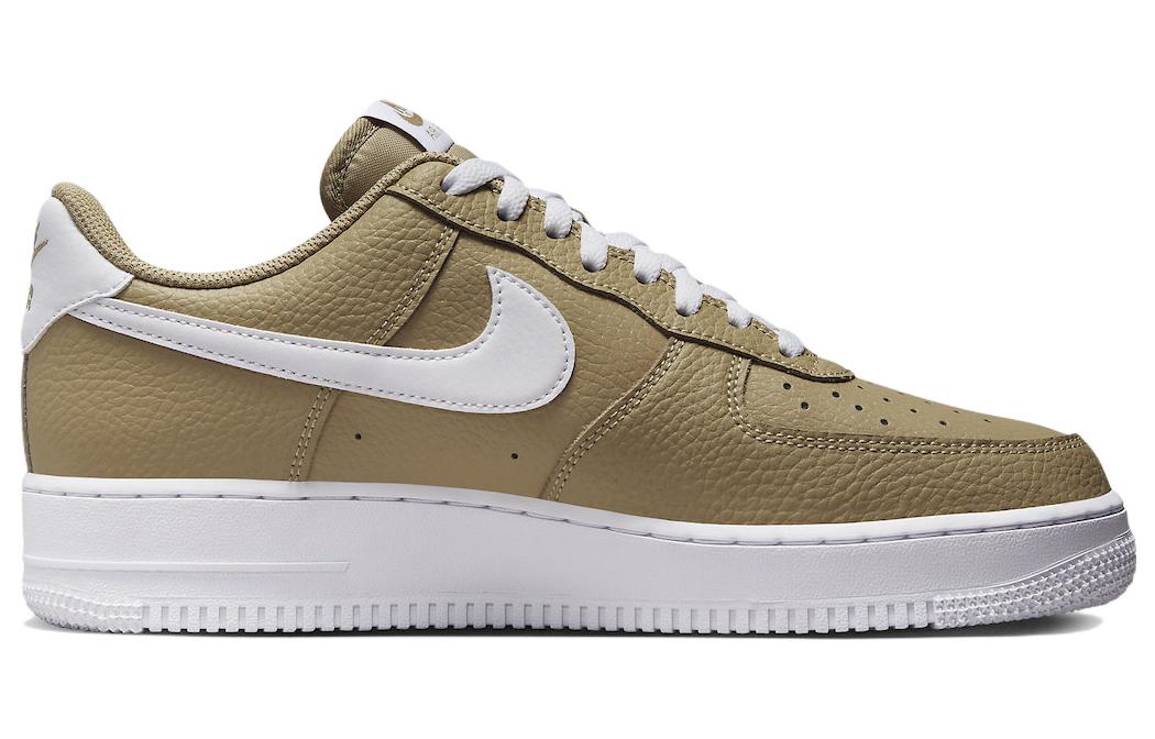 Кроссовки Nike Air Force 1 Low '07, хаки/белый — фото 2