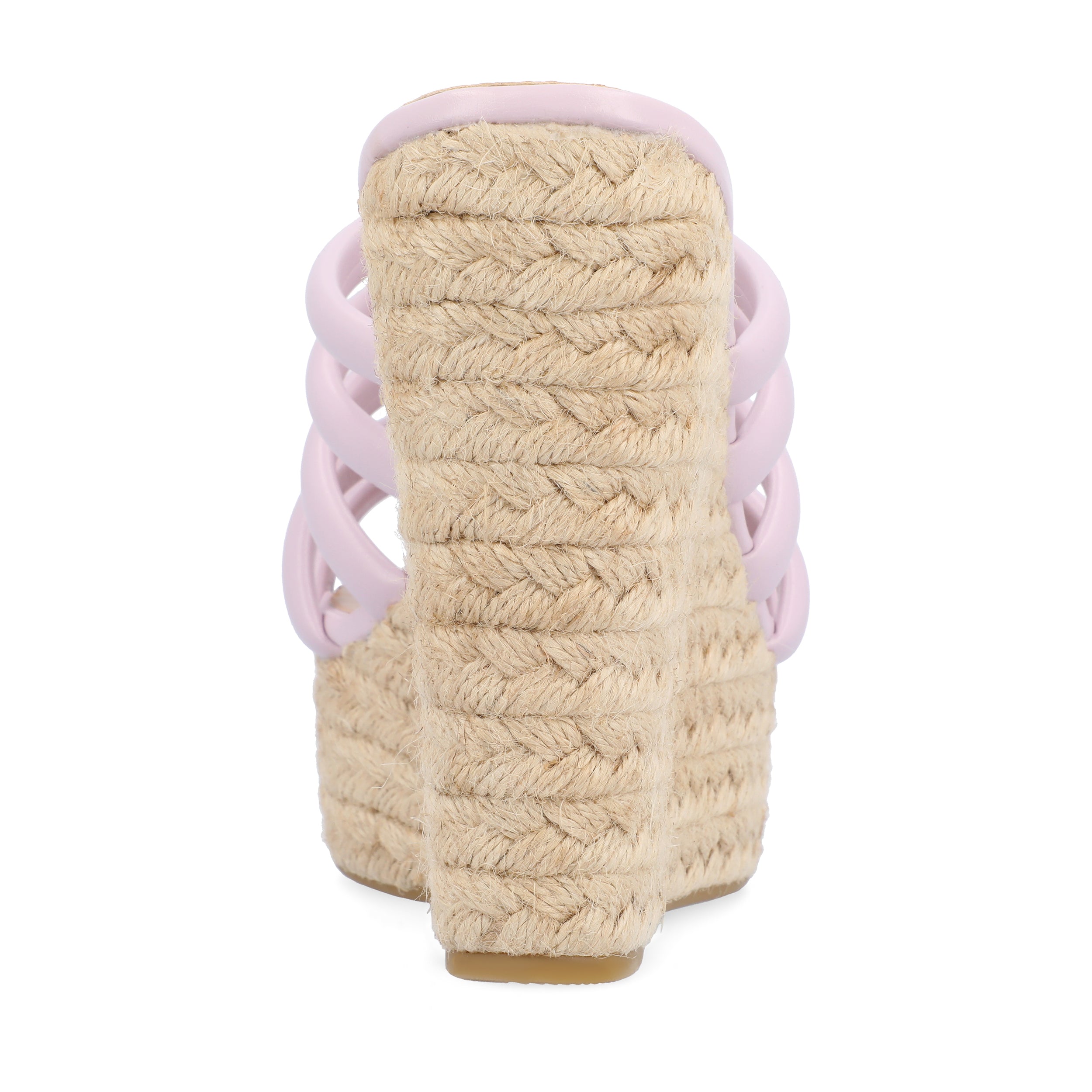 Женские босоножки-эспадрильи Cynthie Tru Comfort Foam Slip On на танкетке из коллекции Journee, лавандовый — фото 2
