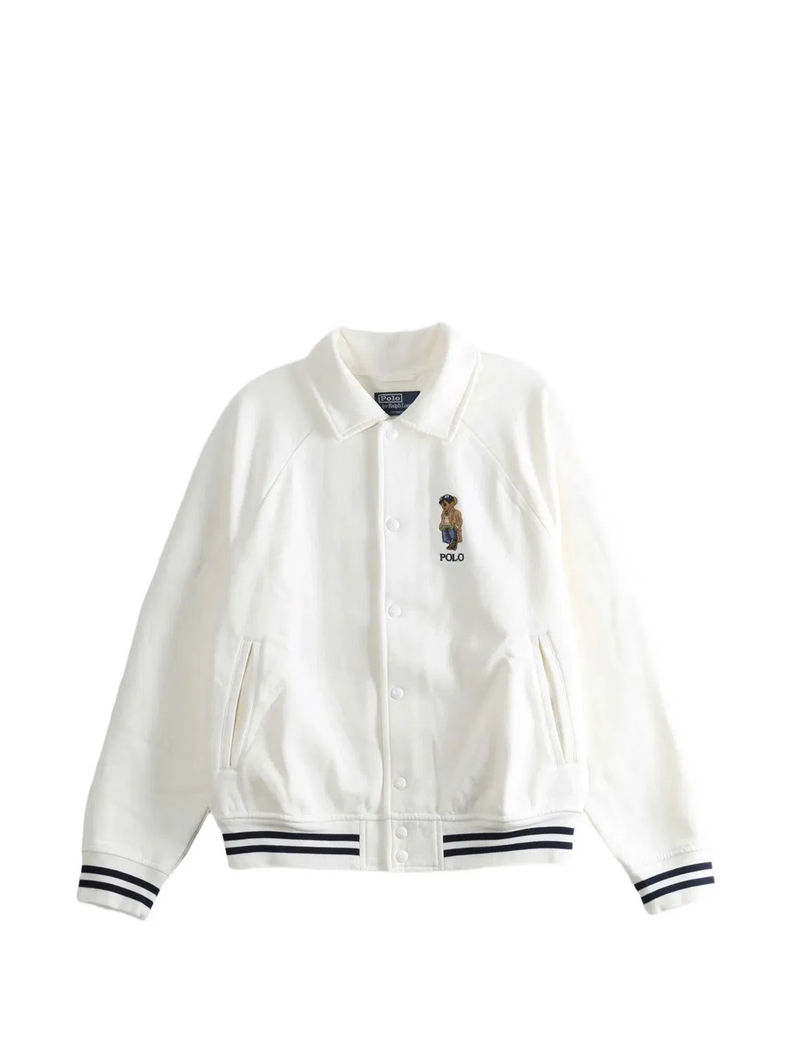 Бомбер The Bayport с вышивкой Polo Bear Polo Ralph Lauren, нейтральные