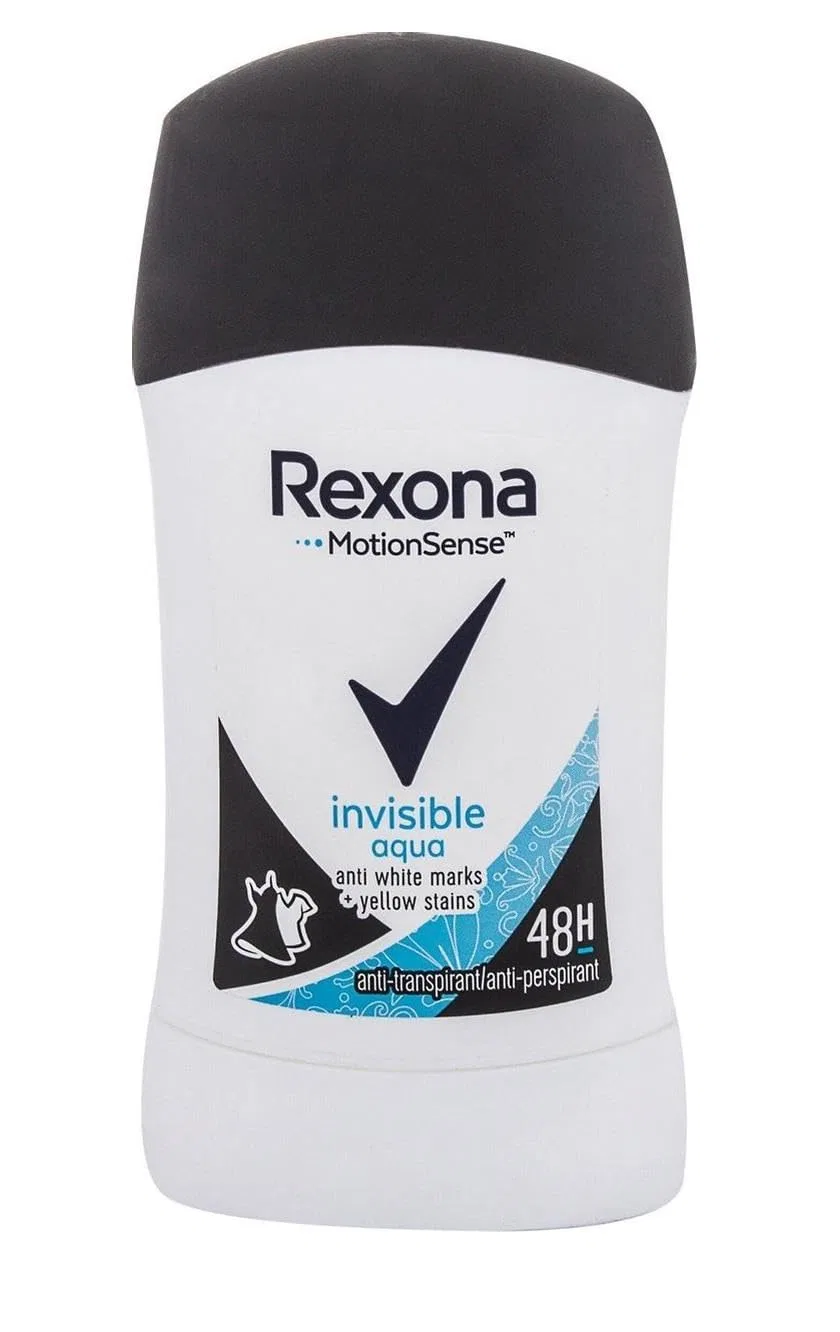 Дезодорант-антиперспирант Rexona Invisible Aqua, набор 6 шт, 40 мл