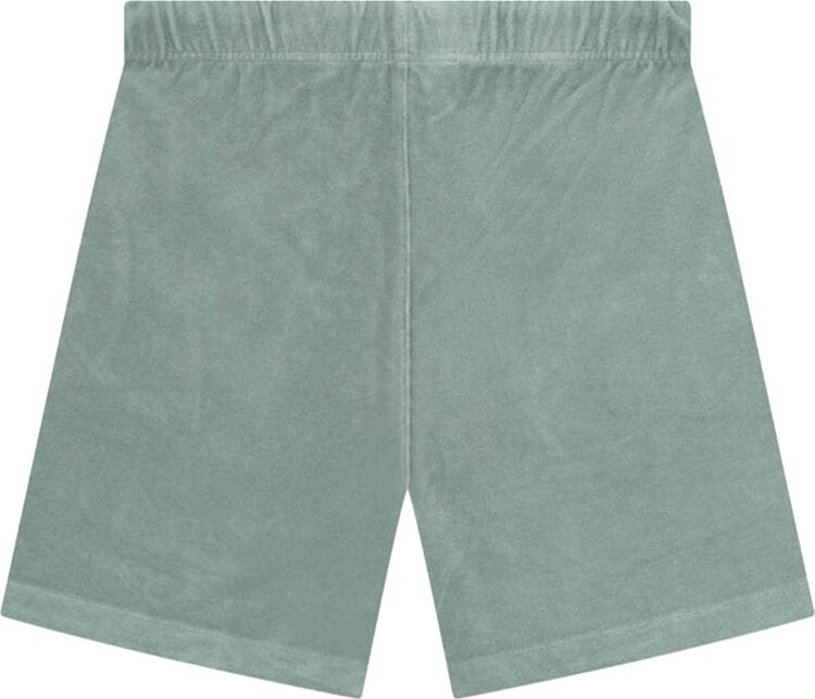 Шорты Fear of God Essentials Terry Short Sycamore, зеленый — фото 2