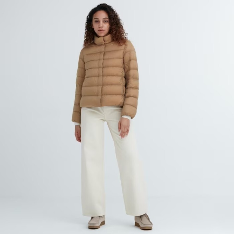 Пуховик Uniqlo Ultra Light, 32 бежевый — фото 3