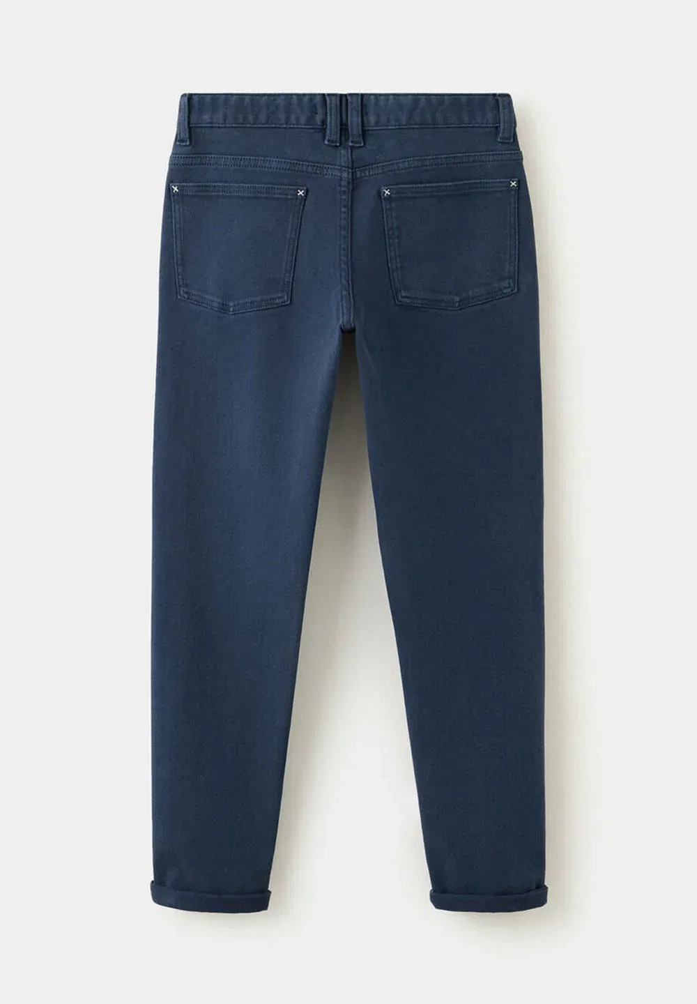 Детские джинсы облегающего кроя Mango Kids, Royal Blue — фото 2