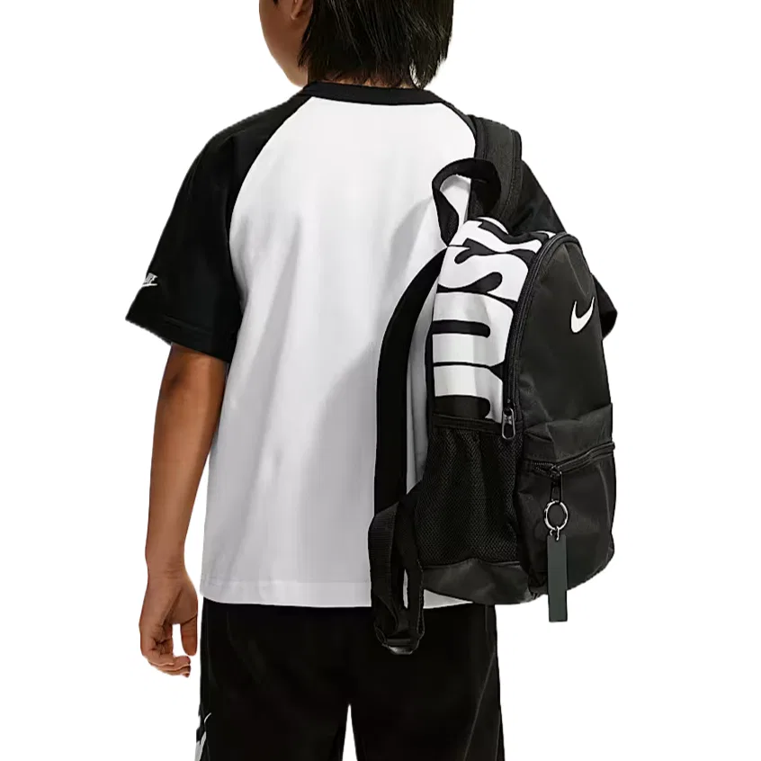 Футболка детская Henry Collar, Nike, Black — фото 4