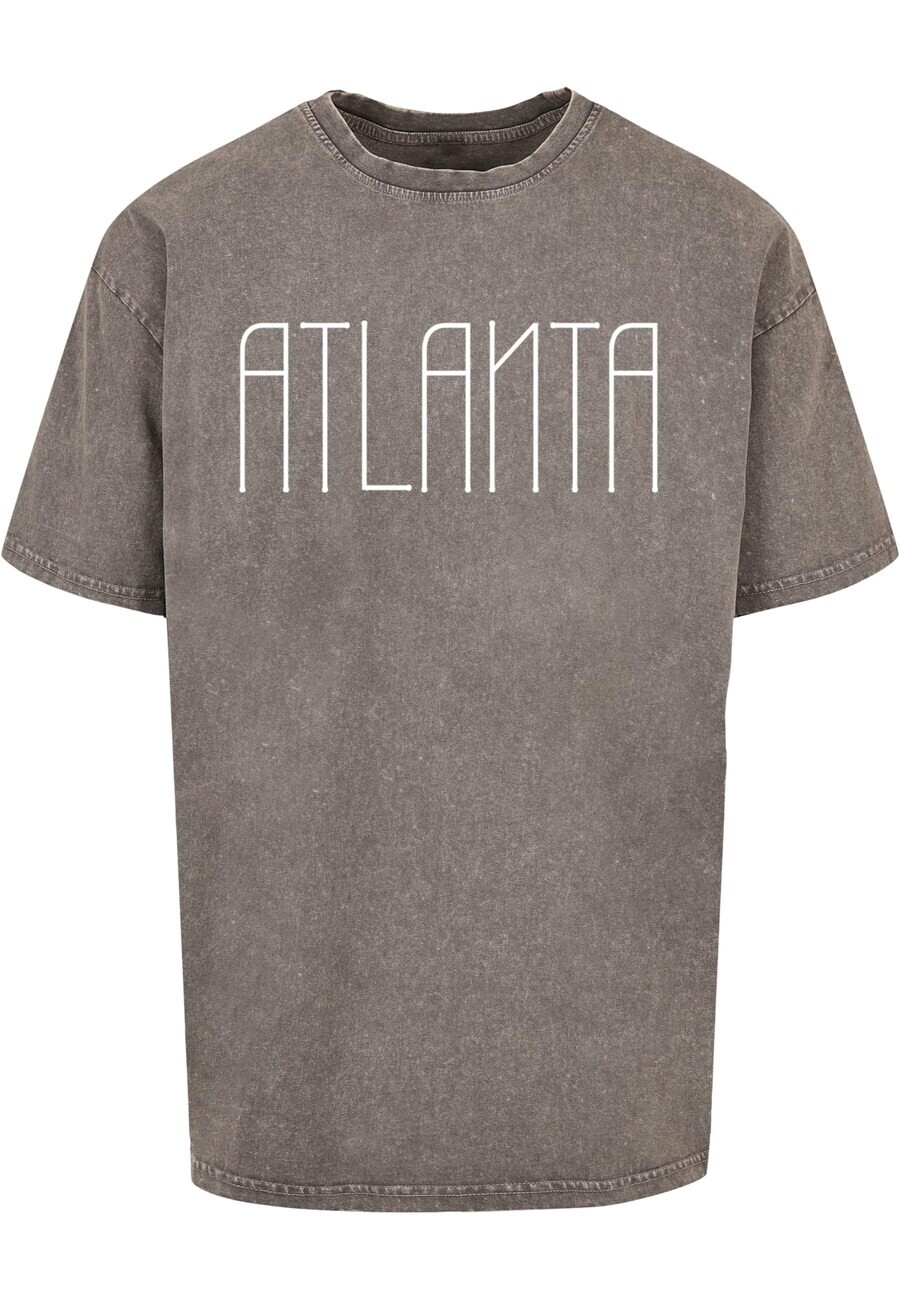 

Футболка Merchcode ATLANTA X, серый