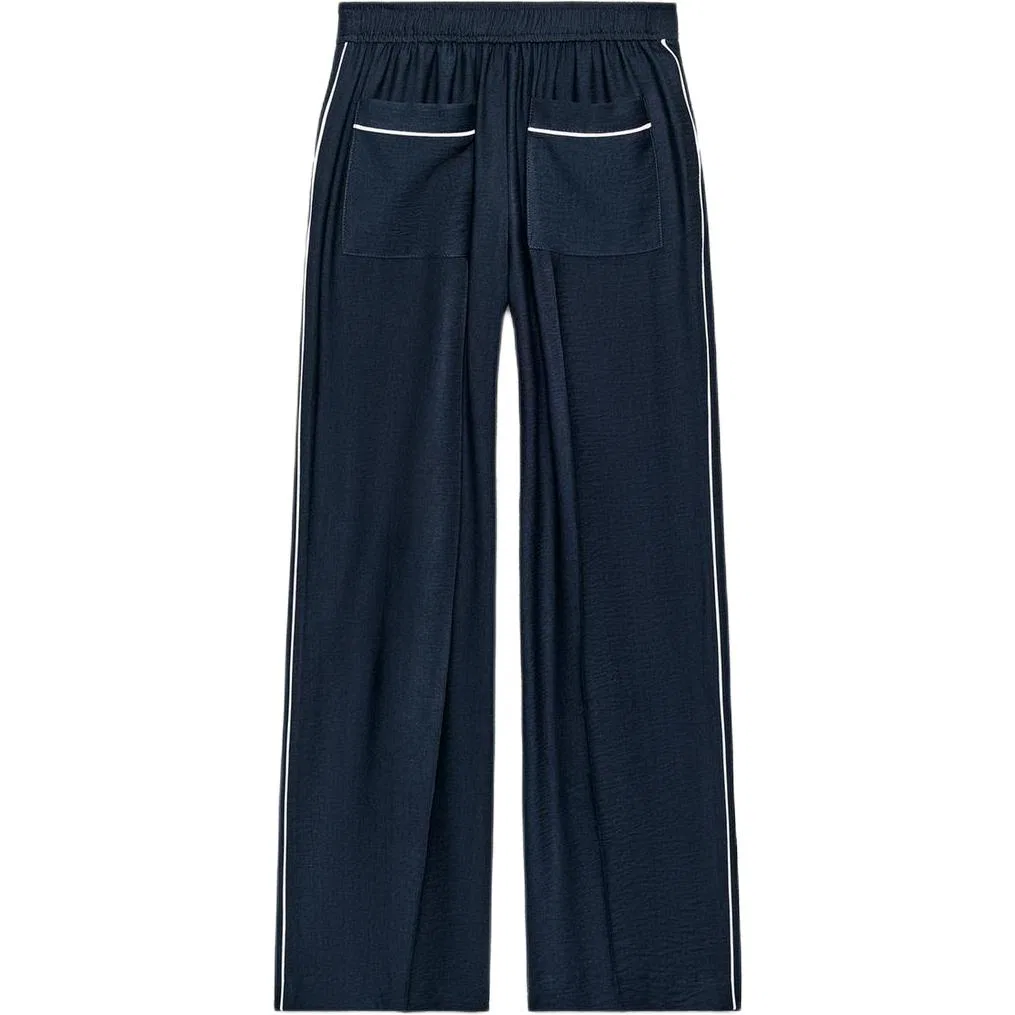 Женские повседневные брюки Sea Blue ZARA, Морской Синий — фото 3
