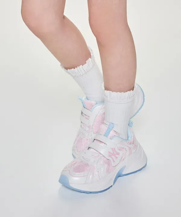 Кроссовки Curve Runner, детские, Mlb Kids, розовый — фото 3