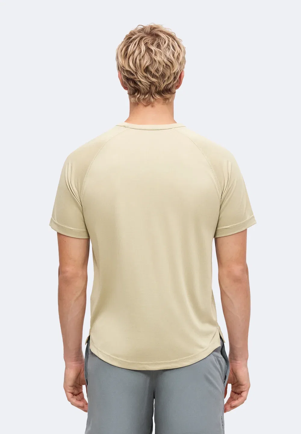 Flex - спортивная футболка Nike Performance, Desert Khaki/Black — фото 3