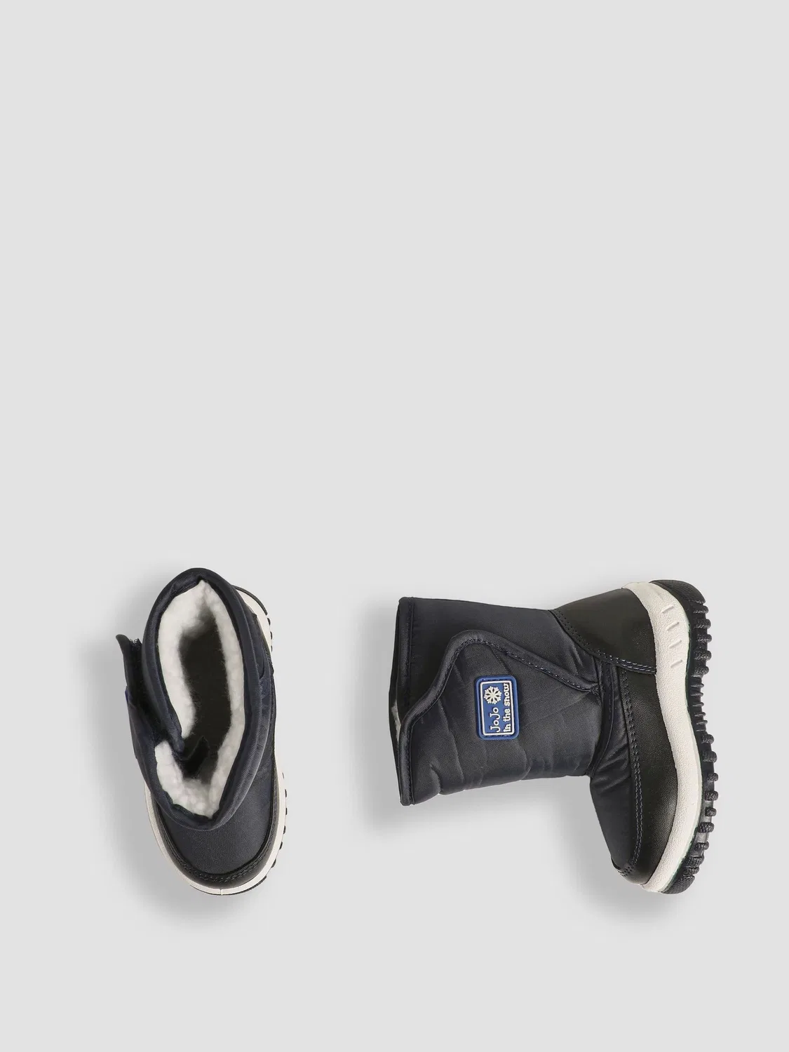Сапоги зимние Cosy Snow Boots Jojo Maman Bébé, темно-синий — фото 3