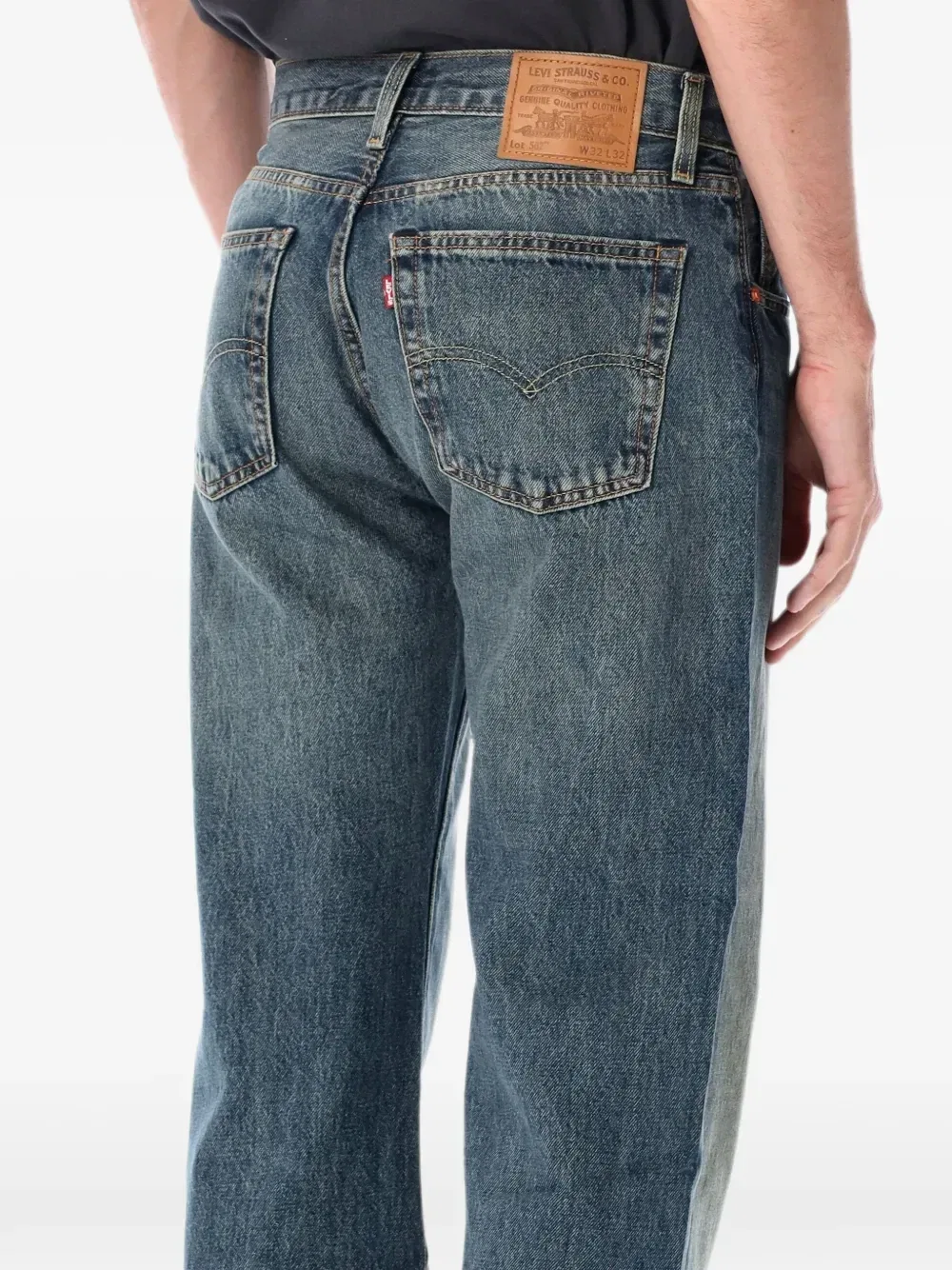 Джинсы Levi's 567 прямого кроя, синий — фото 3