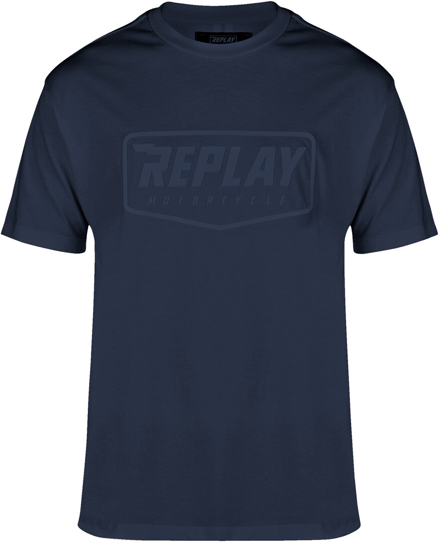 

Футболка Replay Logo, темно-синий