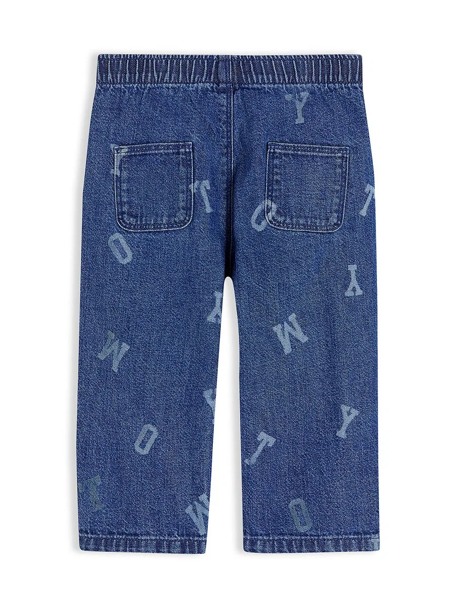 Джинсы TOMMY HILFIGER Regular, синие, из синей джинсовой ткани — фото 2