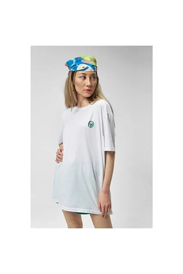 Детская футболка для девочек с вышивкой Dancer Crew Neck The Socks Company, White — фото 2
