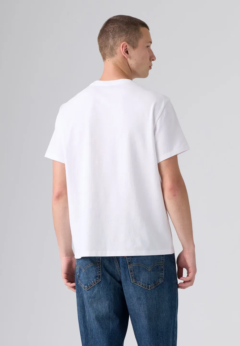 Футболка свободного кроя с принтом Levi'S, White Plus — фото 2