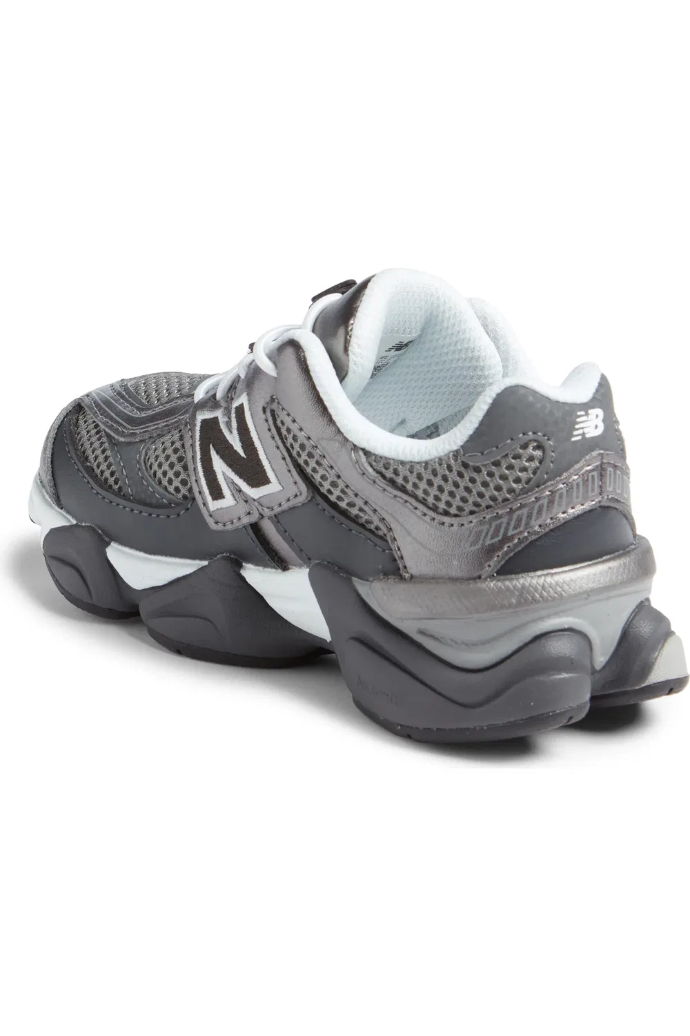 Кроссовки детские на широкой подошве 9060 New Balance, Magnet/Faded Black — фото 2
