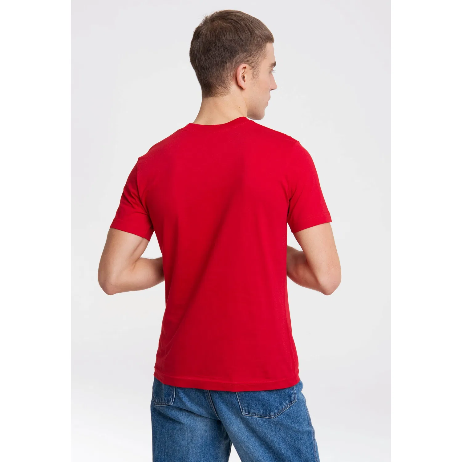 Детская хлопковая футболка с принтом Magnum LOGOSHIRT, Red — фото 4