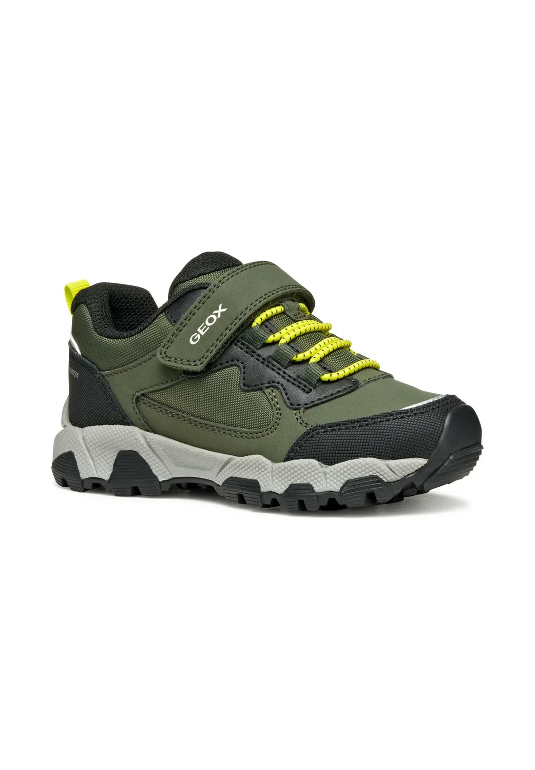 Детские туфельки Geox, Military Lime — фото 2