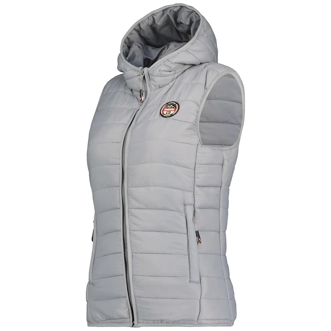 Детские кроссовки для девочек VATIKA HOOD EO GIRL 233 Geographical Norway, Grau — фото 3