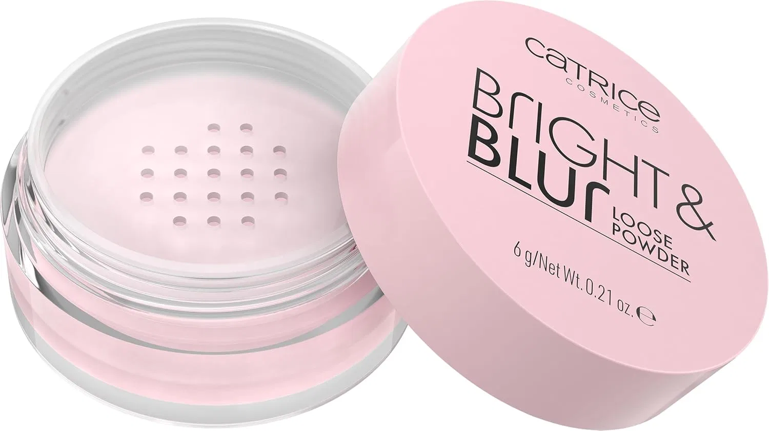 Пудра рассыпчатая Bright & Blur 010 Soft Pink Catrice, 4.8 г