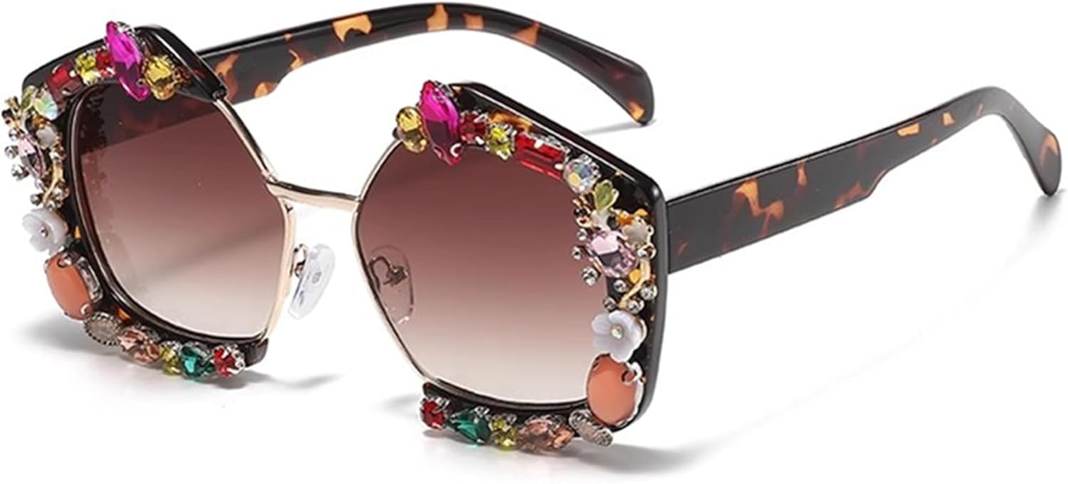 

Солнцезащитные очки Bullabulling с бриллиантами для женщин, солнцезащитные очки со стразами, винтажные солнцезащитные очки для мужчин, блестящие солнцезащитные очки для вечеринок, очки для макияжа, Leopard