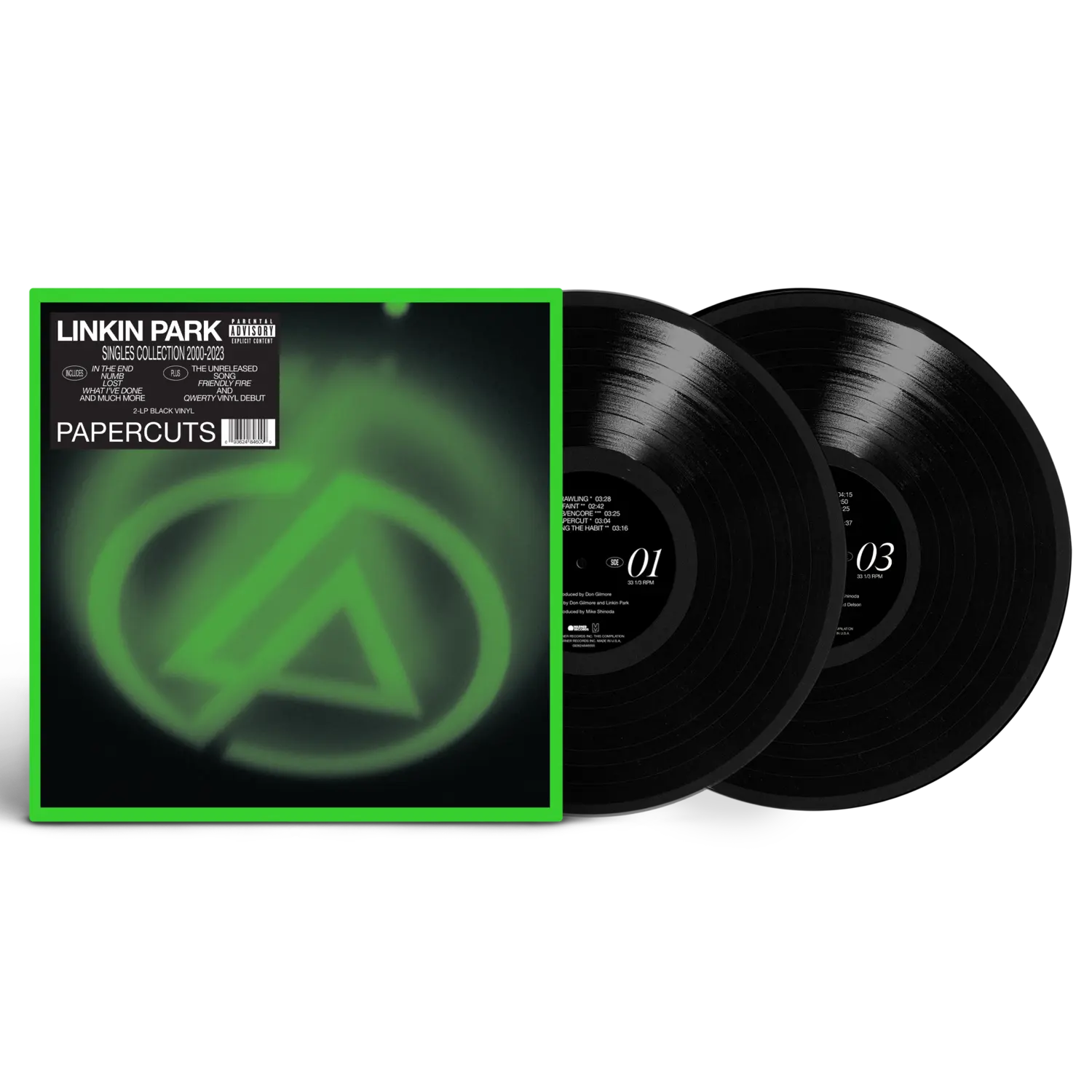 

Виниловая пластинка Linkin Park Papercuts Standard Black