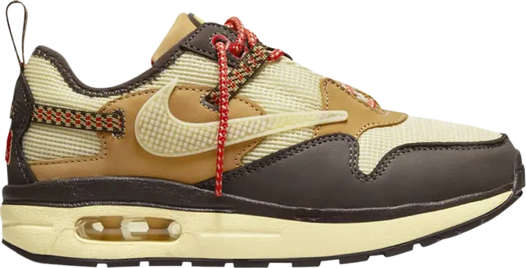 

Кроссовки Nike Travis Scott x Air Max 1 PS 'Baroque Brown', коричневый