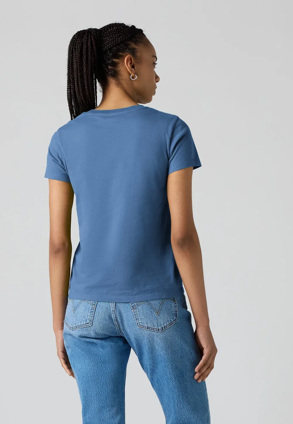 Идеальная футболка - базовая футболка Levi'S, Charcoal Blue — фото 3