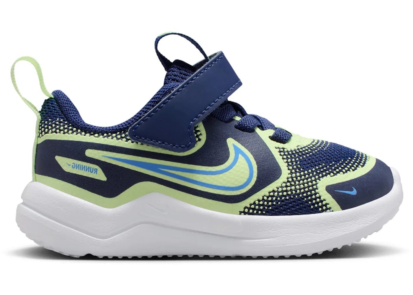Детские кроссовки для бега Nike Cosmic Runner, Blue Void Barely Volt University Blue
