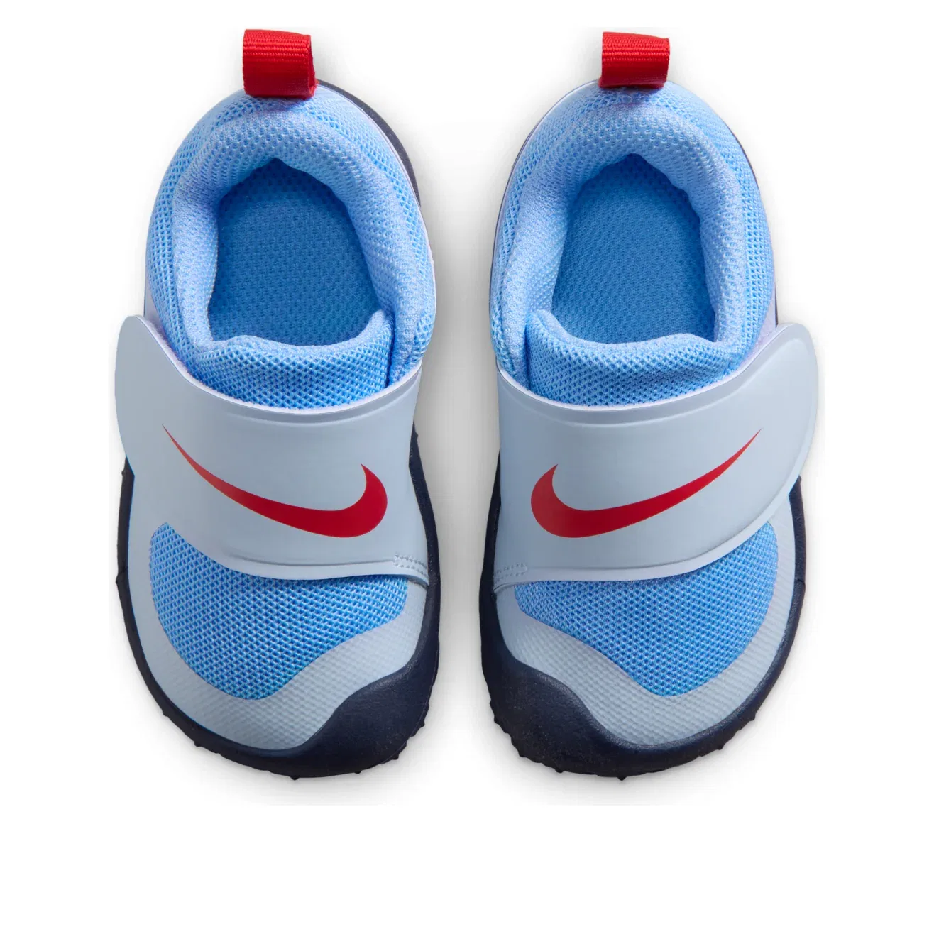 Детские кроссовки с сетчатым верхом Swoosh 1 Essential 'Hydrogen Blue' Nike, Hydrogen Blue/Football Blue/Midnight Navy/University Red — фото 3