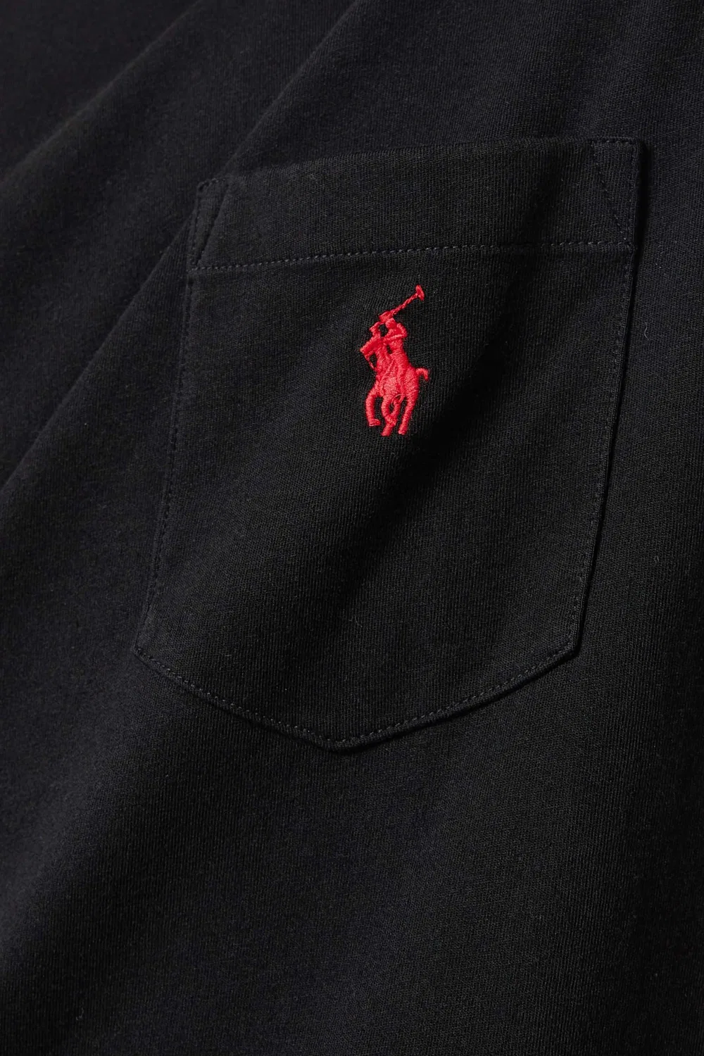 Футболка с карманом в хлопке Polo Ralph Lauren — фото 4