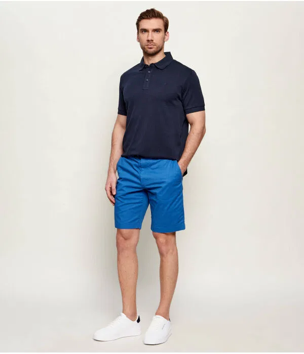 Мужские шорты чинос с ремнем Denton Tommy Hilfiger, синий — фото 2