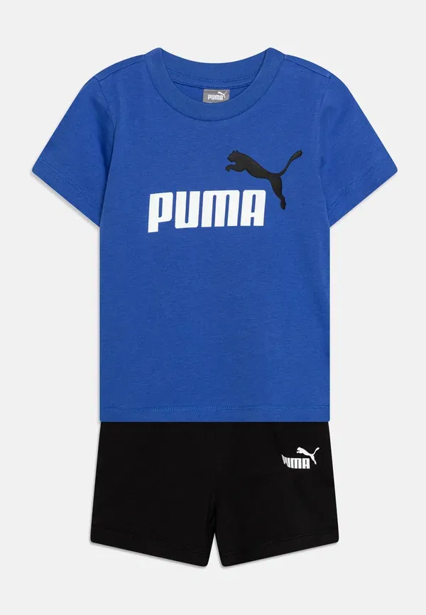 Комплект из футболки и шорт, хлопок, Minicats tee unisex set - sports shorts, Puma, Royal Sapphire