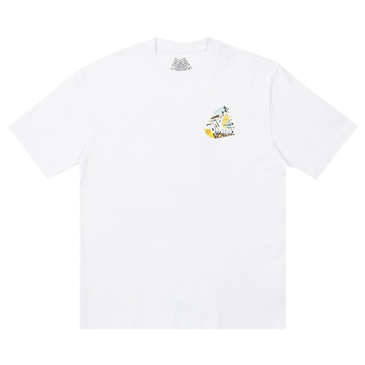 

Футболка Palace Tri-Chrome T-Shirt 'White', белый