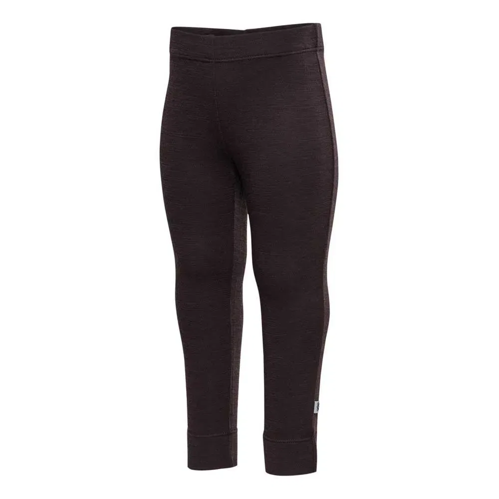 Детские леггинсы с начесом Hummel Mini Wool, Black
