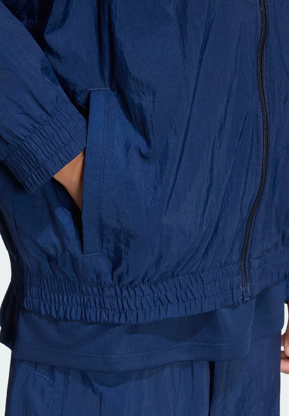 Os blocked w tt-junior unisex - light jacket Adidas Originals, Night Indigo/Grey Two — фото 4