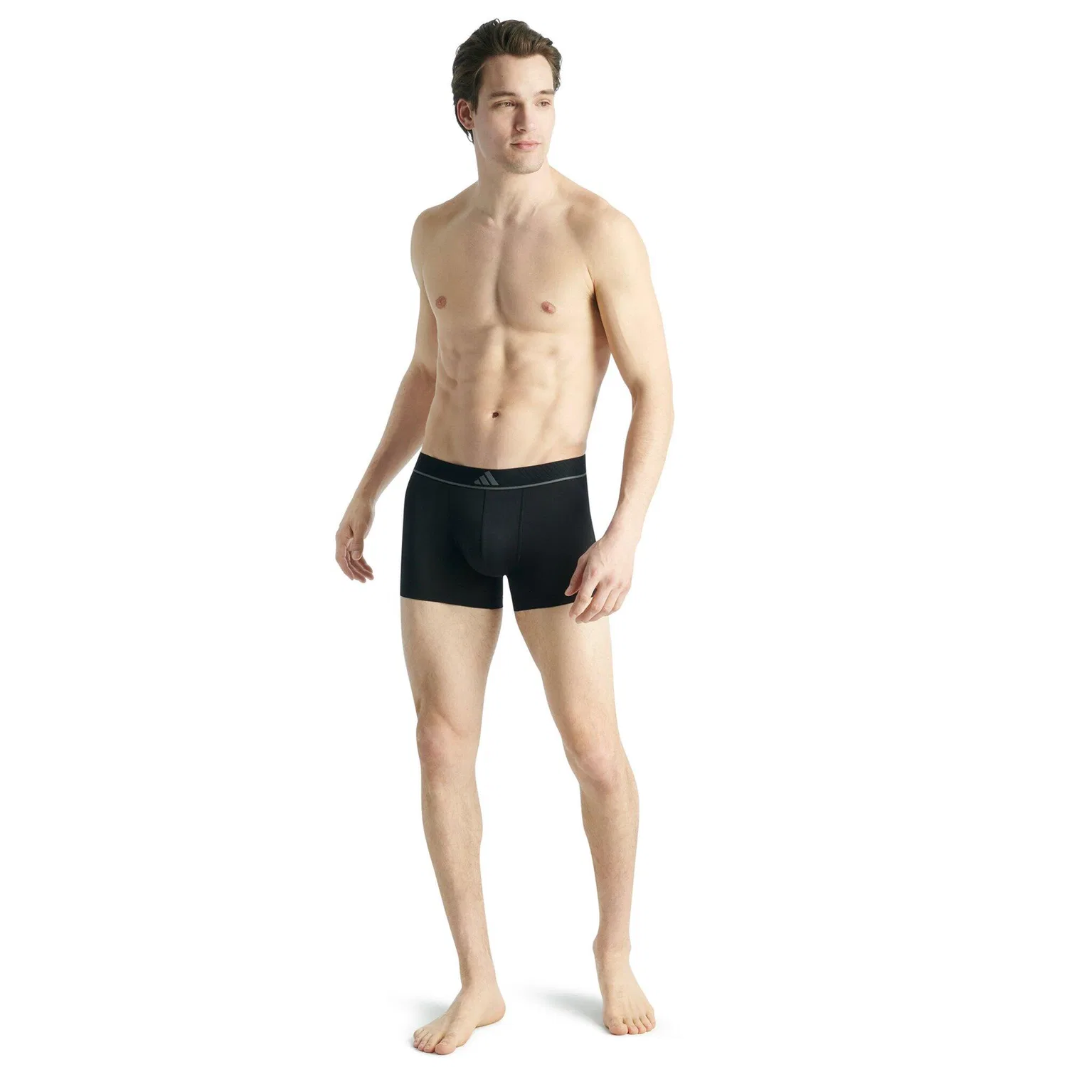 Мужские боксеры с эластичным поясом Active Micro Flex Eco Adidas, Черный — фото 2