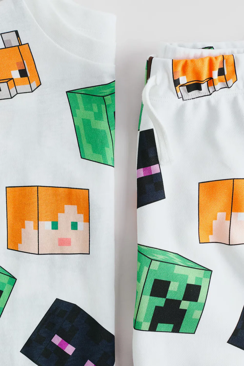 Комплект из 2 предметов с принтом H&M, Weiß/Minecraft — фото 2