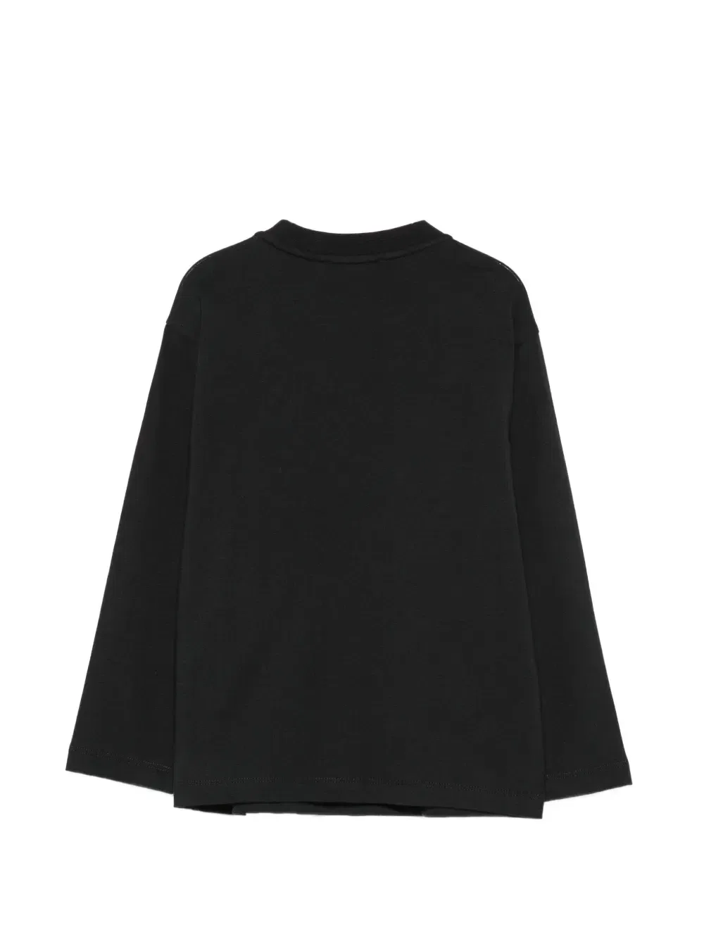 Футболка с длинными рукавами и логотипом Emporio Armani Kids, синий — фото 2