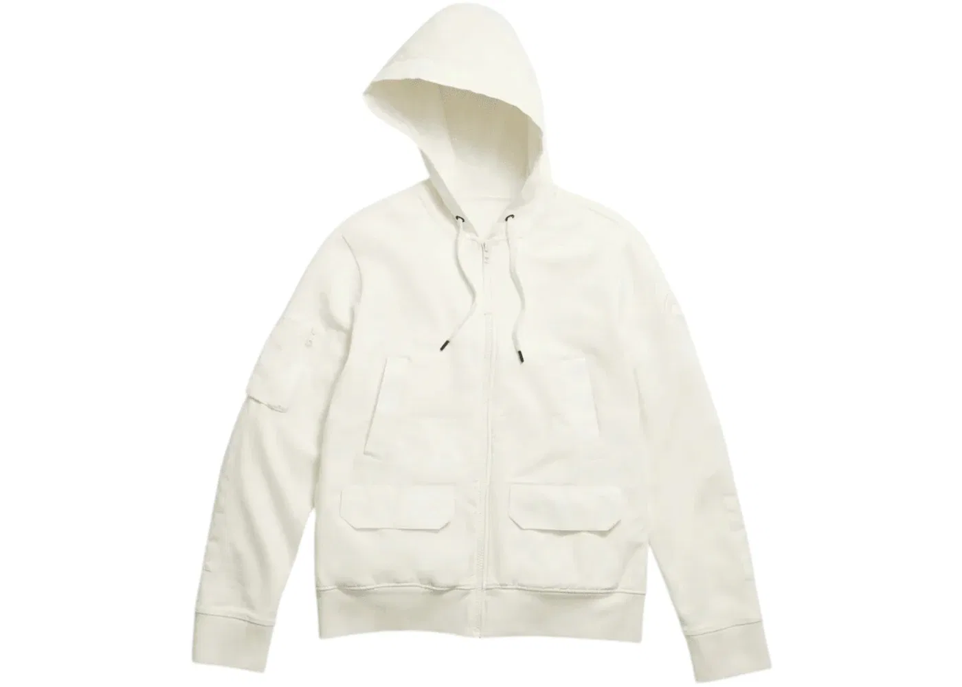 Мужская худи с полной застежкой-молнией Canada Goose Ferris, Northstar White