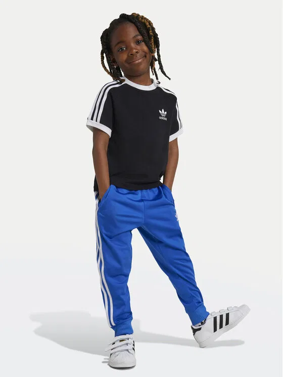 Футболка regular fit adicolor Trefoil Adidas, черный — фото 3