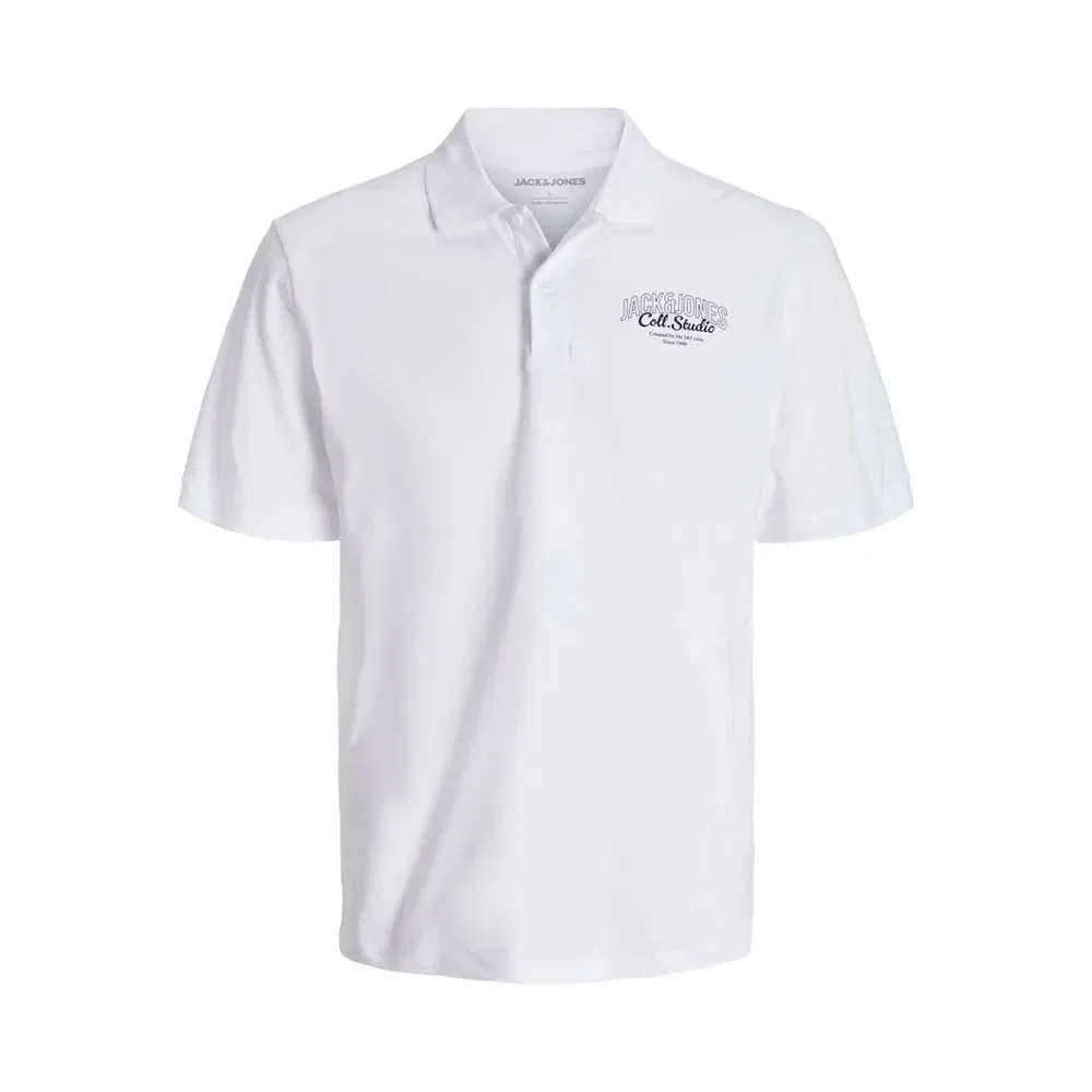Поло с коротким рукавом Makoto Jack & Jones, белый