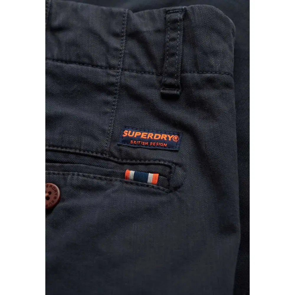 Шорты чинос Superdry International, черный — фото 4