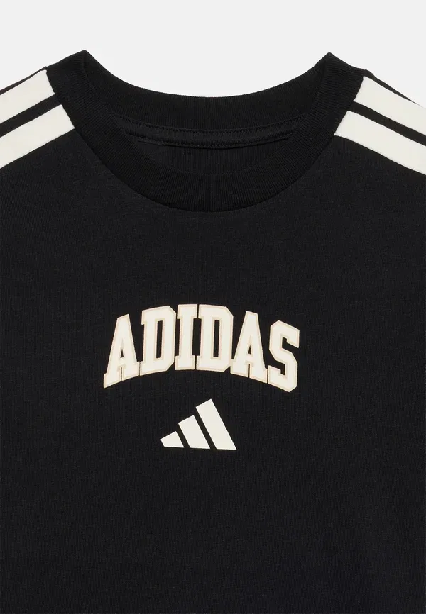 Детская футболка унисекс - спортивная футболка Adidas Performance, черный — фото 3