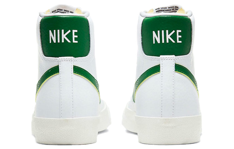 Кроссовки Nike Blazer Mid 77 Vintage, зеленый/белый — фото 4