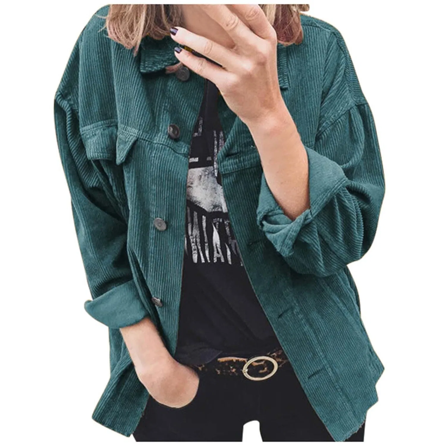 Женская легкая куртка из хлопка Transitional Jacket, green