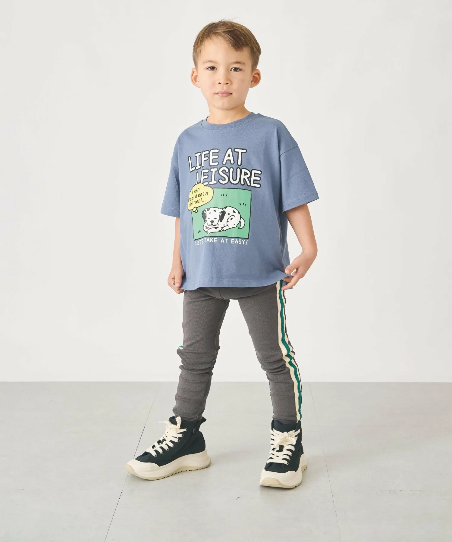 Леггинсы для боковой линии Ever Closet, Charcoal x Green — фото 2