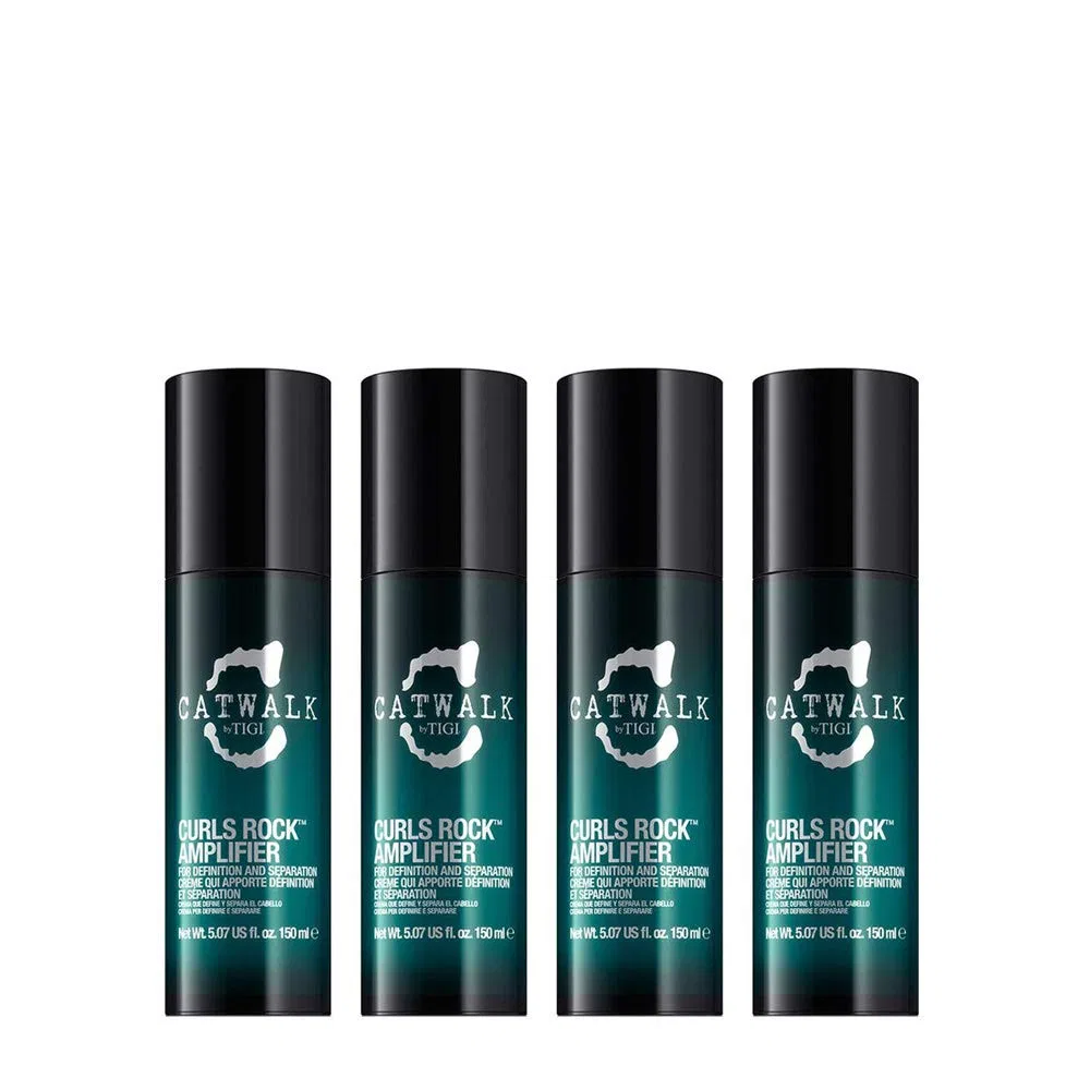 Набор Tigi Catwalk Curlesque Curls Rock Amplifier 150 мл, 4 шт. Tigi
