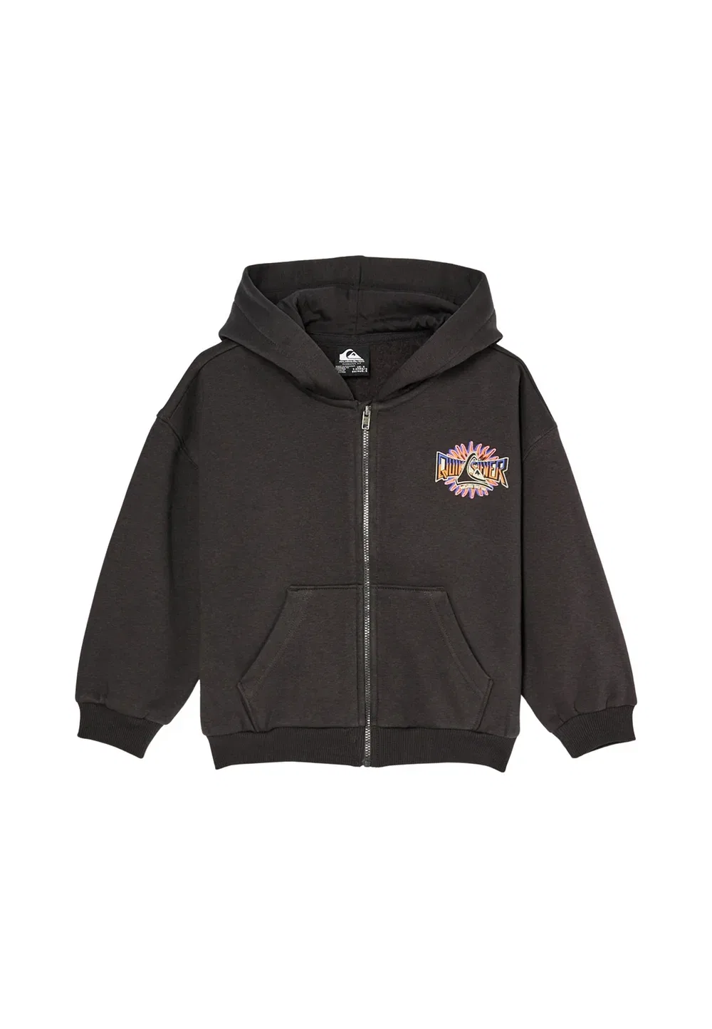 Одежда Jungen 2-7 | Верхний слой - толстовка на молнии Quiksilver, Anthracite