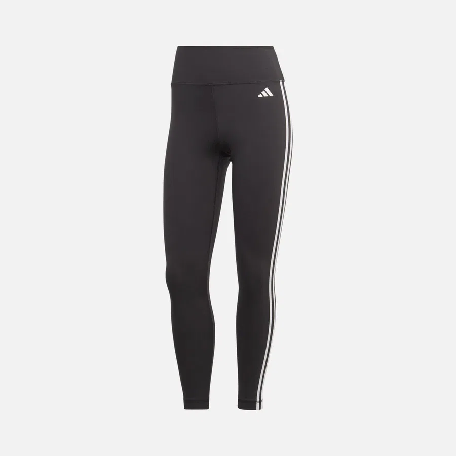 Спортивные леггинсы с высокой талией 7/8 Train Essentials 3-Stripes adidas, Черный