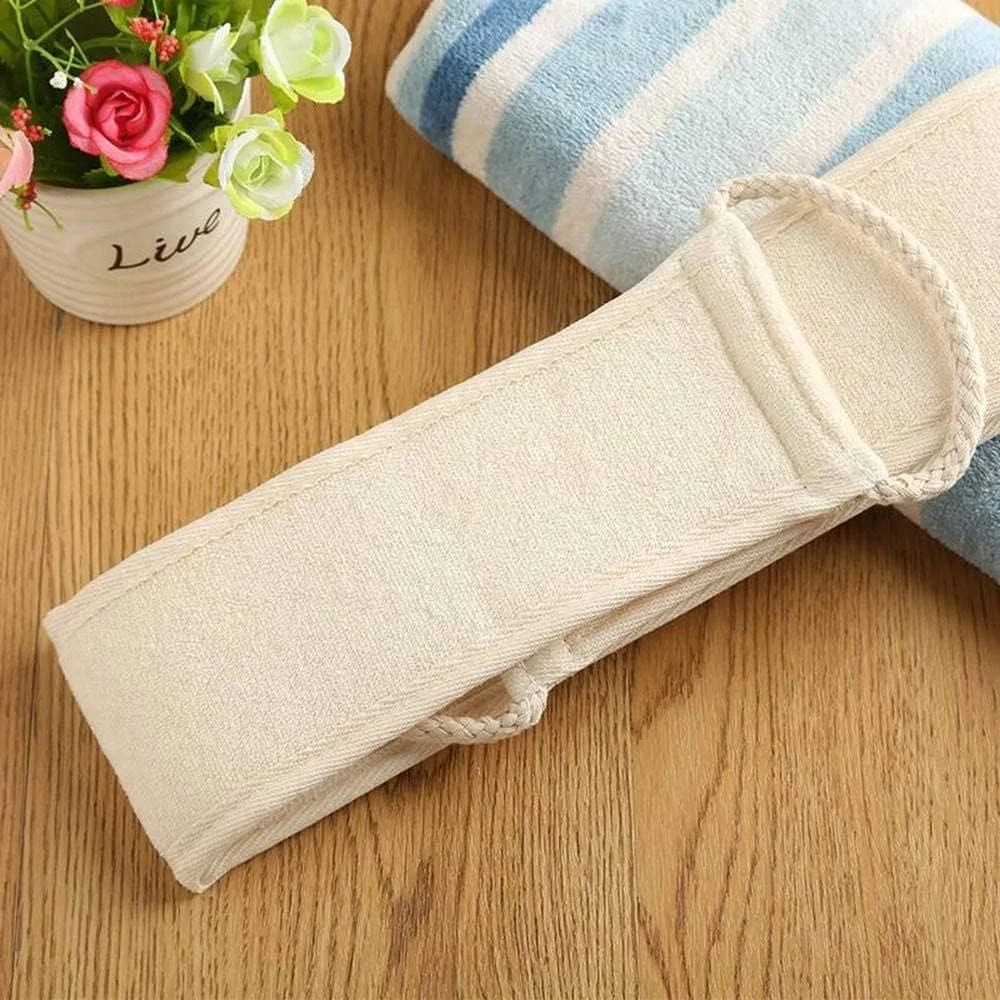 Скрабирующее полотенце с ручкой AKAZI, Двустороннее, 50 г — фото 2